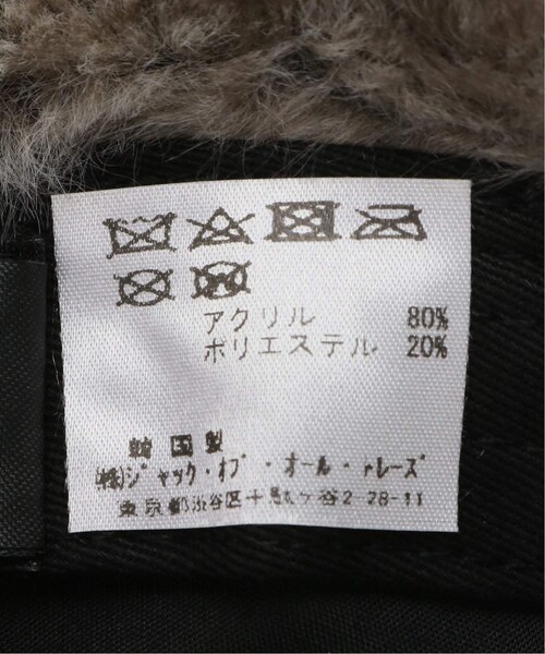 JOINT WORKS（ジョイントワークス）の「BUTTON HAT（帽子・ホワイト/(010)/フリー/残り2点）」の14枚目の写真