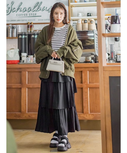 VICKY（ビッキー）の「【360°どこから見ても可愛い！】プリーツ