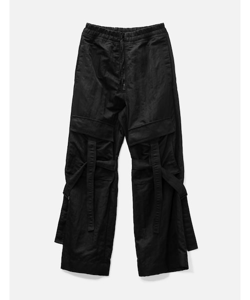 【Dries Van Noten】23AW プリモテープストラップパンツ DRIES VAN NOTEN（ドリスヴァンノッテン）の「Primo Tape Pants
