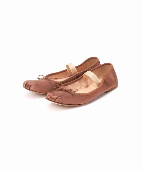 plage（プラージュ）の「《予約》別注 UMA バレエシューズ(ブラウン