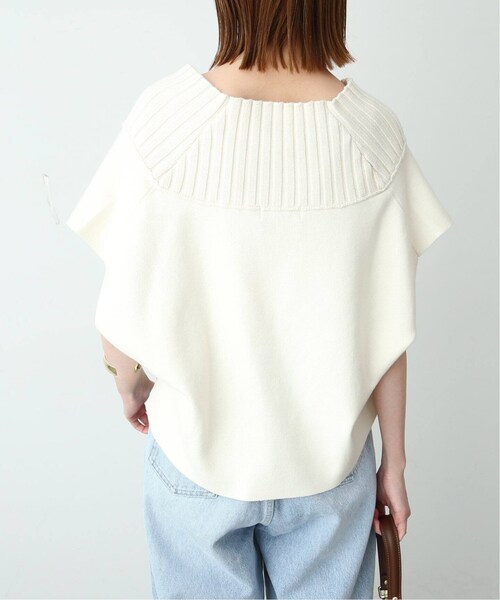 SLOBE IENA（スローブイエナ）の「BIGカラーニットベスト