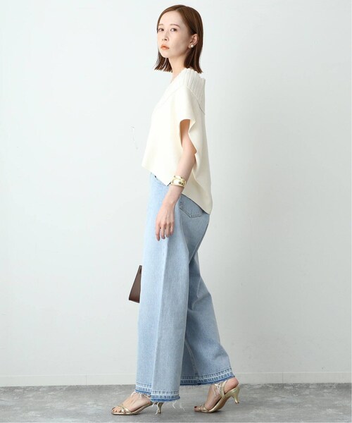 SLOBE IENA（スローブイエナ）の「BIGカラーニットベスト（）」 - WEAR