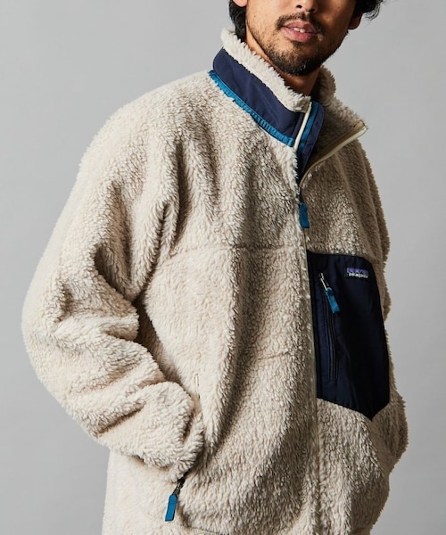 patagonia（パタゴニア）の「Ms Classic Retro-X Jkt / メンズ クラシック レトロX ジャケット / 23056【限定展開】（ジャケット/アウター・メンズ・オフホワイト/ナチュラル/グリーン/ブルー・S）」の15枚目の写真