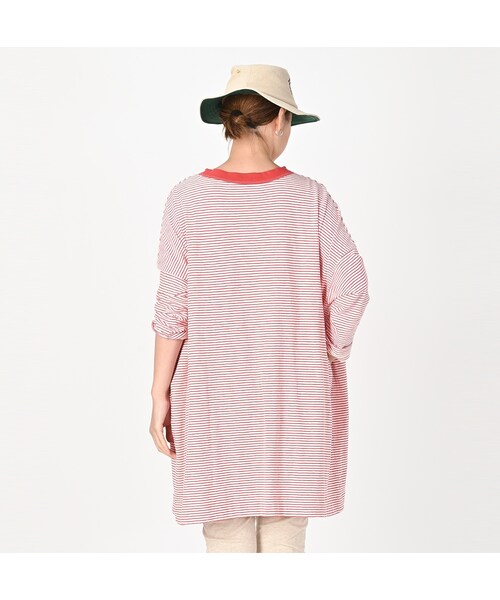 45R（フォーティファイブアール）の「ONEONE いろいろ縞天竺の