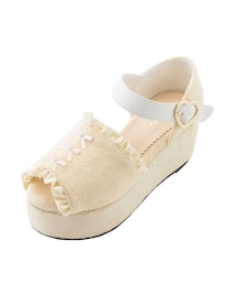 mon Lily | プチリボンスリッパサンダル(レッグウェア)