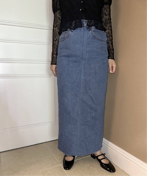 EDIT FOR LULU レースアップデニム エディットフォールル 血まみれ 新品 