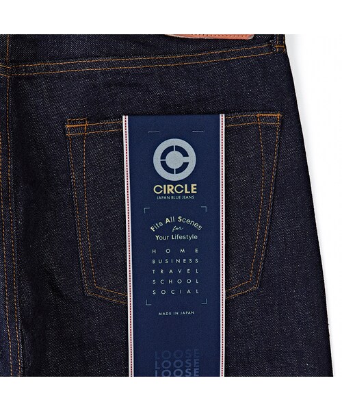 JAPAN BLUE JEANS（ジャパンブルージーンズ）の「J504 Indigo Circle 12.5oz Africa Cotton Loose Selvedge Jeans（その他・Other・30/31/32/33/34）」の8枚目の写真