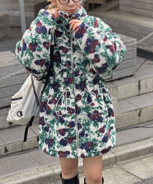 CIAOPANIC（チャオパニック）の「【23AW】スタンドカラードロストボア