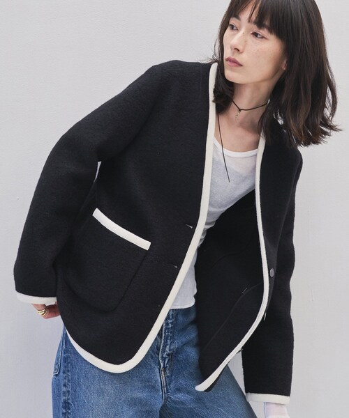 【2点まとめ】チロリアンジャケット　ユーロ古着　ノーカラージャケット　ダークグレ 2点まとめ】チロリアンジャケット ユーロ古着 ノーカラージャケット