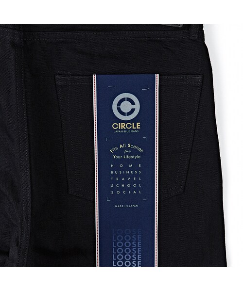 JAPAN BLUE JEANS（ジャパンブルージーンズ）の「J514 Black Circle 14oz Loose Selvedge Jeans（その他・Other・30/31/32/33/34）」の8枚目の写真