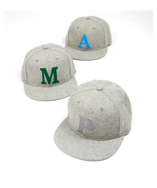 plain-me(プレインミー)の「字母刺繡棒球帽(その他・メンズ・字母A/字母M/字母P・UN)」の3枚目の写真