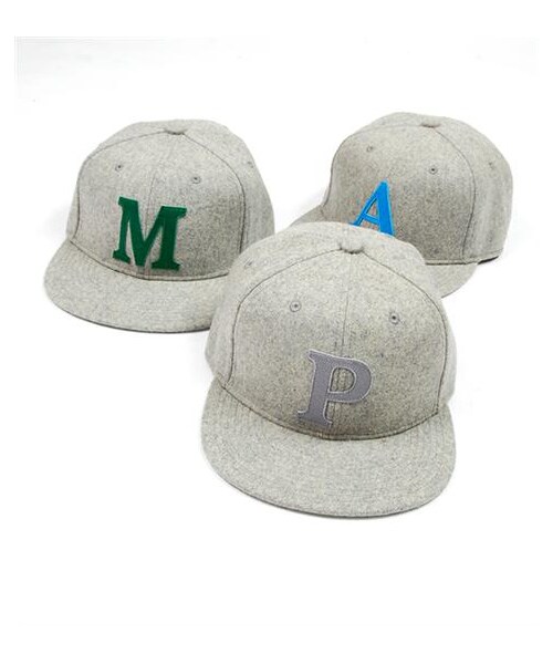 plain-me(プレインミー)の「字母刺繡棒球帽(その他・メンズ・字母A/字母M/字母P・UN)」の2枚目の写真
