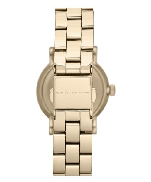 Marc by Marc Jacobs（マークバイマークジェイコブス）の「MARC BY MARC JACOBS 'Baker' Round Bracelet Watch, 28mm（アナログ腕時計・レディース・Gold）」の3枚目の写真