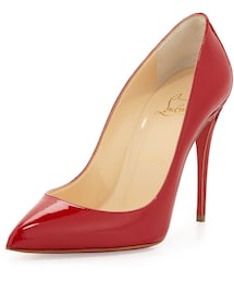 Christian Louboutin | Christian Louboutin Pigalle Follies Point-Toe Red Sole Pump, Red(パンプス)