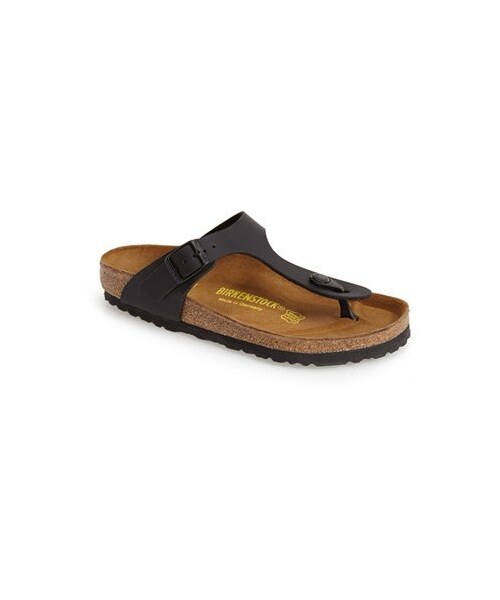 BIRKENSTOCK(ビルケンシュトック)の「Birkenstock 'Gizeh' Leather Thong Sandal (Women)(サンダル・レディース・Black/Mocha・7-7.5US / 38EU D/5-5.5US / 36EU D/9-9.5US / 40EU D/11-11.5US / 42EU D/10-10.5US / 41EU D/6-6.5US / 37EU D/8-8.5US / 39EU D)」の5枚目の写真