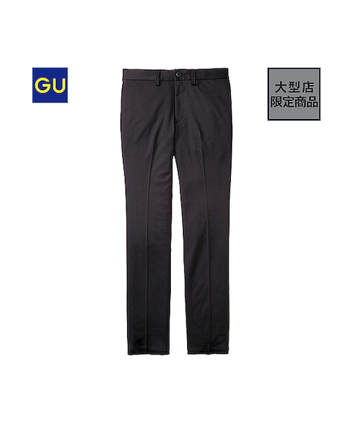 GU(ジーユー)の「(GU)セットアップトラウザー(MEN ⁄ チノ・イージーパンツ・デザインパンツ・メンズ・NAVY/BLACK/GRAY・L/XL/S/M)」の2枚目の写真