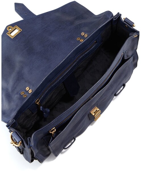 PROENZA SCHOULER（プロエンザ スクーラー）の「Proenza Schouler PS1 Medium Calfskin Satchel Bag, Midnight（ショルダーバッグ・レディース・MIDNIGHT）」の2枚目の写真
