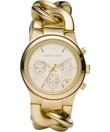 MICHAEL KORS | Michael Kors Chain-Link Watch, Shiny Golden(アナログ腕時計)