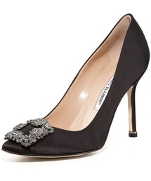 Manolo Blahnik | Manolo Blahnik Hangisi Satin Pump(パンプス)