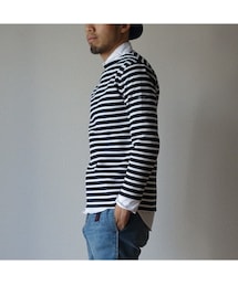 SAINT JAMES | SAINTJAMES セントジェームス OUESSANT ウエッソン NOIR×NEIGE ブラック×ホワイト UNISEX 男女兼用【正規取り扱い品】(Tシャツ/カットソー)