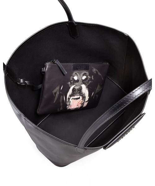 GIVENCHY(ジバンシイ)の「Givenchy Antigona Medium Leather Shopping Tote, Black(トートバッグ・レディース・BLACK)」の2枚目の写真