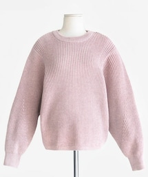 DHOLIC | グレイッシュカラールーズニット(ニット/セーター)