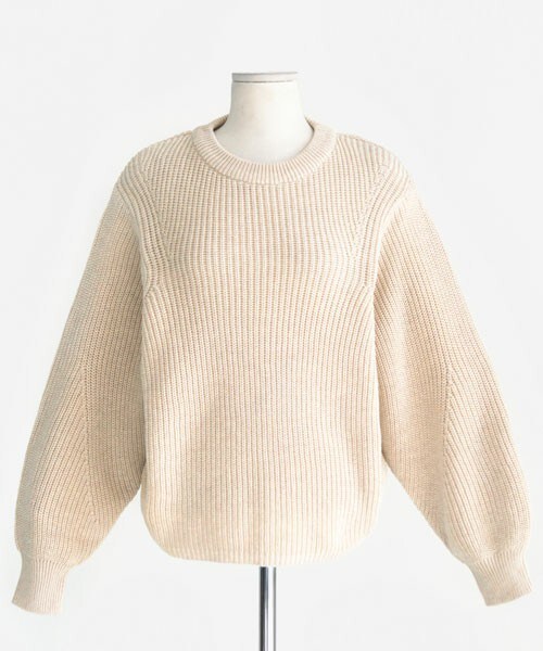 DHOLIC（ディーホリック）の「グレイッシュカラールーズニット（ニット/セーター・レディース・ライトピンク/アイボリー/ダークグレー/ブルー/ライトグレー/ライトベージュ・FREE）」の5枚目の写真