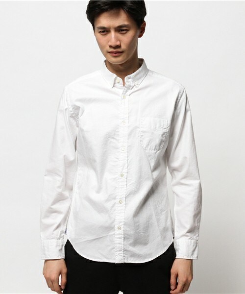 FREDY&GLOSTER（フレディアンドグロスター）の「ベーシックBDシャツ（シャツ/ブラウス・メンズ・ホワイト/スカイブルー/ブルー系その他/レッド系その他・SMALL/MEDIUM/LARGE/X-LARGE）」の5枚目の写真