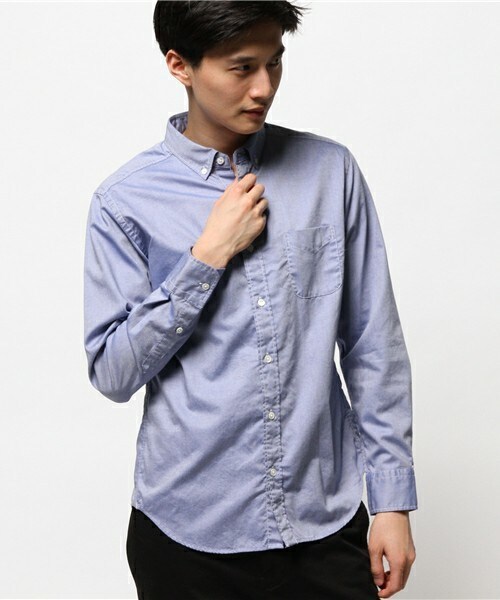 FREDY&GLOSTER（フレディアンドグロスター）の「ベーシックBDシャツ（シャツ/ブラウス・メンズ・ホワイト/スカイブルー/ブルー系その他/レッド系その他・SMALL/MEDIUM/LARGE/X-LARGE）」の3枚目の写真
