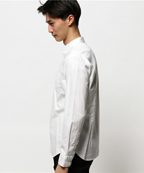 FREDY&GLOSTER（フレディアンドグロスター）の「ベーシックBDシャツ（シャツ/ブラウス・メンズ・ホワイト/スカイブルー/ブルー系その他/レッド系その他・SMALL/MEDIUM/LARGE/X-LARGE）」の6枚目の写真