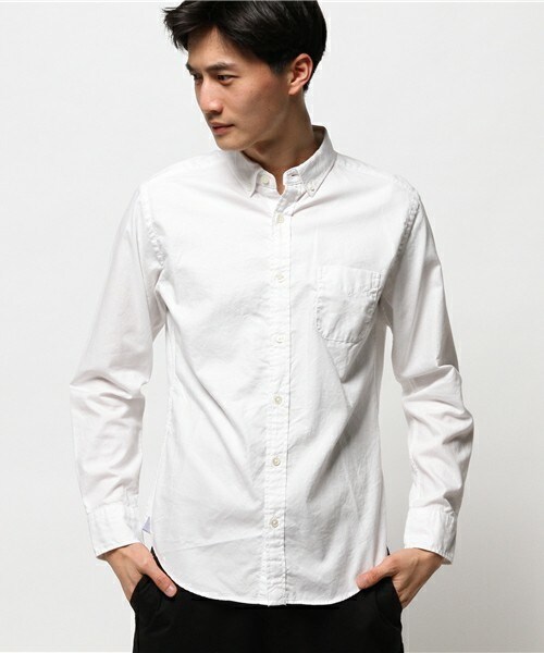 FREDY&GLOSTER（フレディアンドグロスター）の「ベーシックBDシャツ（シャツ/ブラウス・メンズ・ホワイト/スカイブルー/ブルー系その他/レッド系その他・SMALL/MEDIUM/LARGE/X-LARGE）」の2枚目の写真