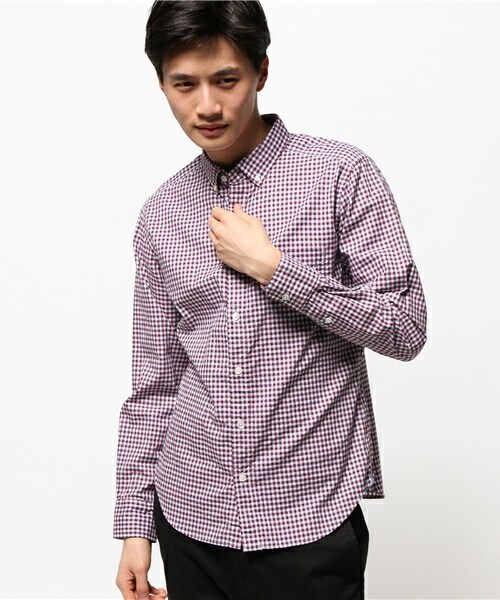 FREDY&GLOSTER（フレディアンドグロスター）の「ベーシックBDシャツ（シャツ/ブラウス・メンズ・ホワイト/スカイブルー/ブルー系その他/レッド系その他・SMALL/MEDIUM/LARGE/X-LARGE）」の4枚目の写真