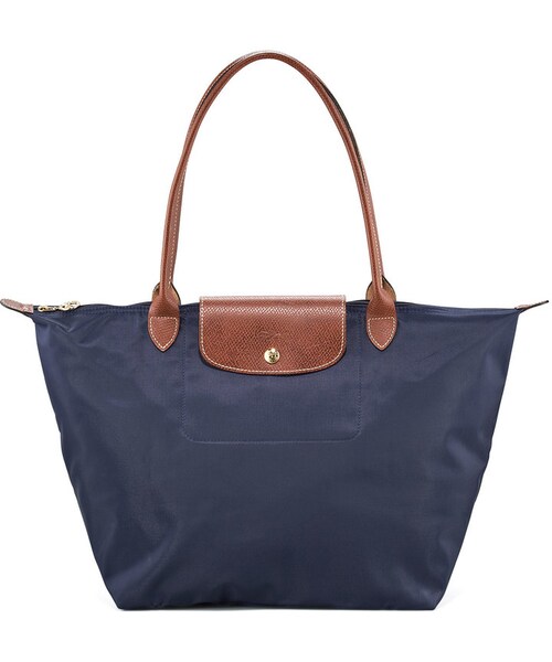 LONGCHAMP(ロンシャン)の「Longchamp Le Pliage Large Shoulder Tote Bag, Classic Colors(ショルダーバッグ・レディース・NEW NAVY/DEEP RED/BLACK)」の2枚目の写真