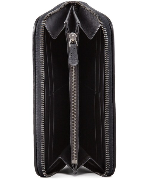 BOTTEGA VENETA（ボッテガヴェネタ）の「Bottega Veneta Continental Zip-Around Wallet, Black（財布・レディース・BLACK）」の2枚目の写真
