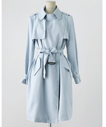imvely | ピュアブルーコート(トレンチコート)