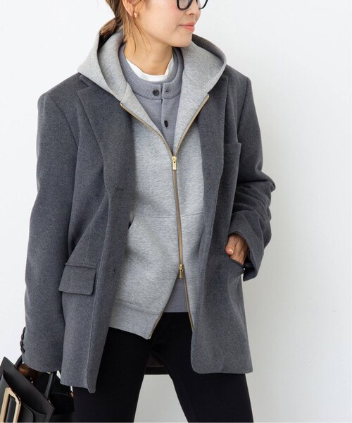 Deuxieme Classe　 Oversized ジップ フーディー Deuxieme Classe（ドゥーズィエムクラス）の「《予約》Oversized