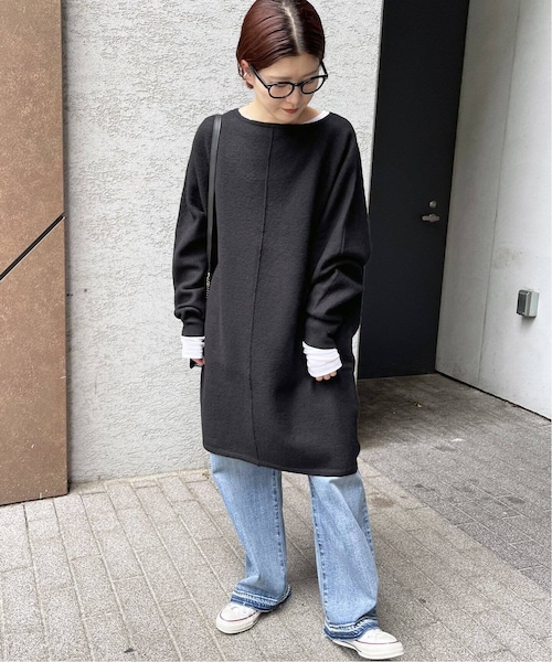 タグ付き未使用品★スピックアンドスパン★縮絨ワンピース Spick & Span（スピックアンドスパン）の「縮絨 ワンピース（）」 - WEAR