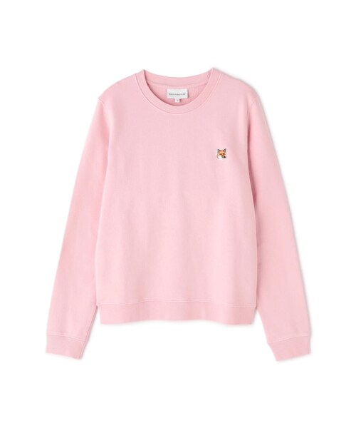 ROYAL FLASH(ロイヤルフラッシュ)の「MAISON KITSUNE/メゾン キツネ/フォックスヘッド パッチ レギュラー スウェットシャツ(その他・ピンク・XS/S)」の1枚目の写真