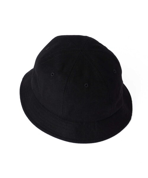 AVIREX（アヴィレックス）の「WAPPEN METRO HAT / ワッペン メトロ ハット / AVIREX / アヴィレックス（帽子・ブラック/グレー・F）」の5枚目の写真