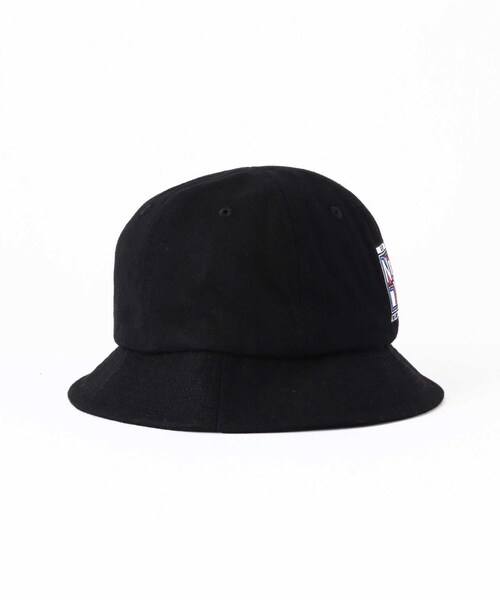 AVIREX（アヴィレックス）の「WAPPEN METRO HAT / ワッペン メトロ ハット / AVIREX / アヴィレックス（帽子・ブラック/グレー・F）」の7枚目の写真