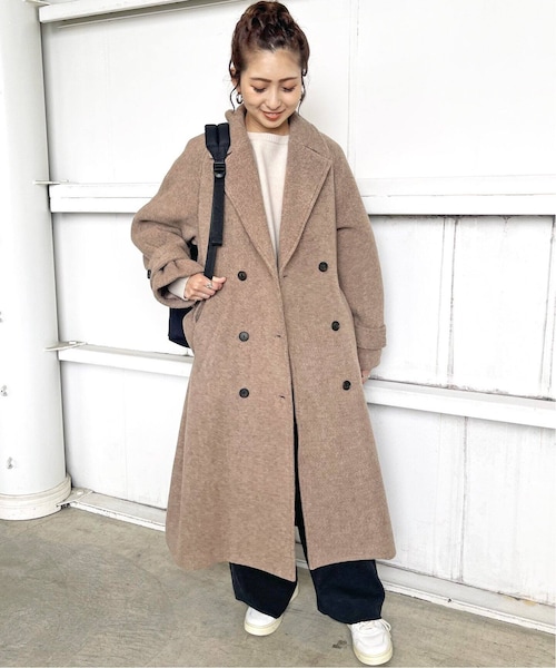 【Spick & Span】ブランケットウール トレンチコート36 Spick & Span（スピックアンドスパン）の「ブランケットウールトレンチ