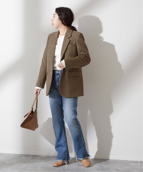 ジャーナルスタンダードレサージュヘリンボンジャケット journal standard L'essage（ジャーナルスタンダードレサージュ