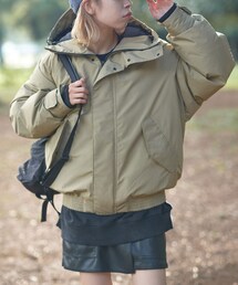 CIAOPANIC（チャオパニック）の「【＋phenix/プラスフェニックス】DOWN BOMBER JACKET（ダウンジャケット/コート）」