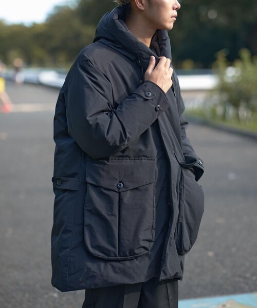 チャオパニック　アウター　新品 GEVACO】ノンステッチミドル中綿ジャケット | CIAOPANIC TYPY(チャオ