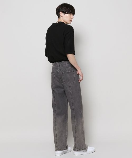 ALAND（エーランド）の「3.3 Field Trip／フロントスリットデニムパンツ（パンツ・メンズ・チャコール(18)/ブルー(80)・M/L）」の20枚目の写真