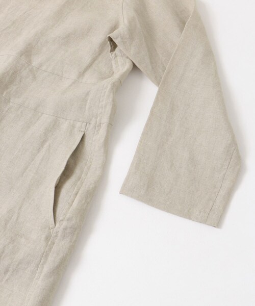 Vlas Blomme(ヴラスブラム)の「Vlas Blomme Soft Linen ワンピース(ワンピース/ドレス・レディース・Flax/CHARCOAL・FREE)」の6枚目の写真