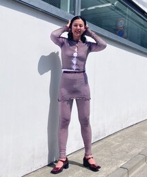 HOLIDAY MULTI KNIT PANTS ニットレギンス ホリデイ