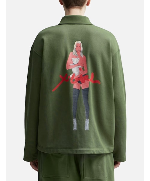 X-girl（エックスガール）の「X-girl × T-REX Sweat Jacket（）」 - WEAR