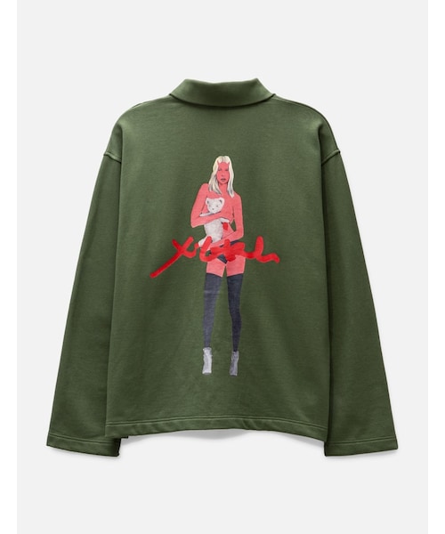 X-girl（エックスガール）の「X-girl × T-REX Sweat Jacket（）」 - WEAR