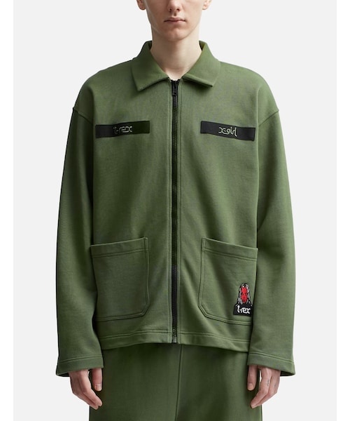 X-girl（エックスガール）の「X-girl × T-REX Sweat Jacket（）」 - WEAR